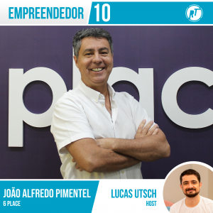 João Alfredo Pimentel discutindo sobre a plataforma 6place no programa Empreendedor 10